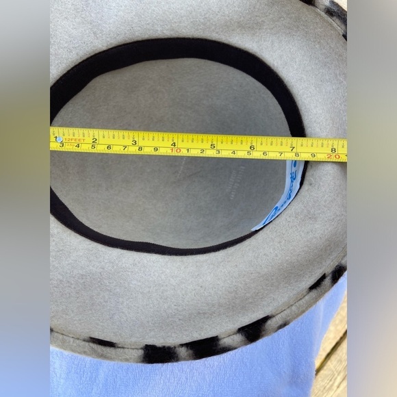 Vintage 1950’s Faux Fur Felt Georgette Leopard Print Hat One Size - Picture 11 of 11